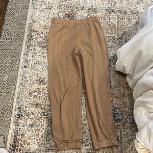 Brown sweatpants